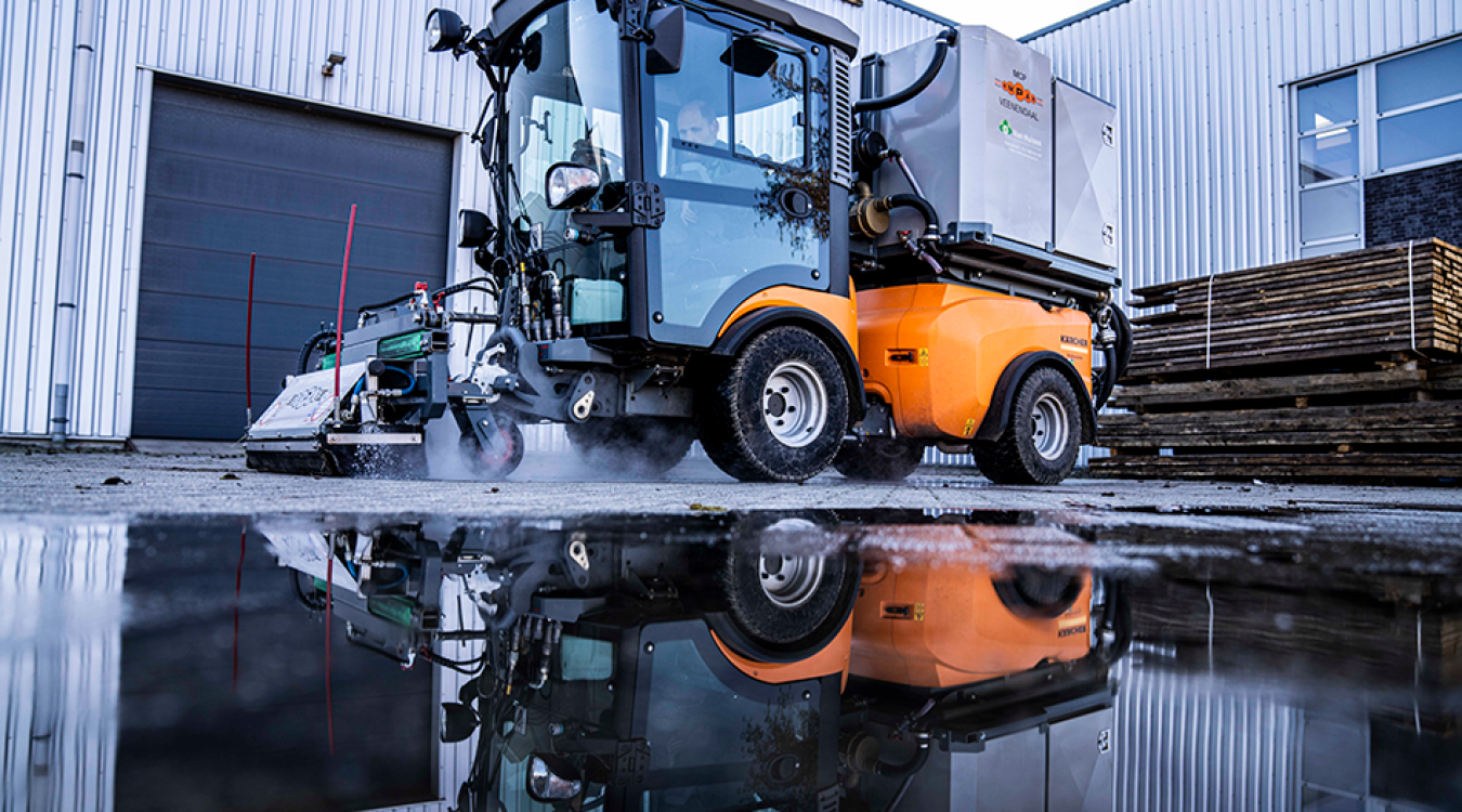 Vacature heetwatermachine Van Huizen Groenvoorziening