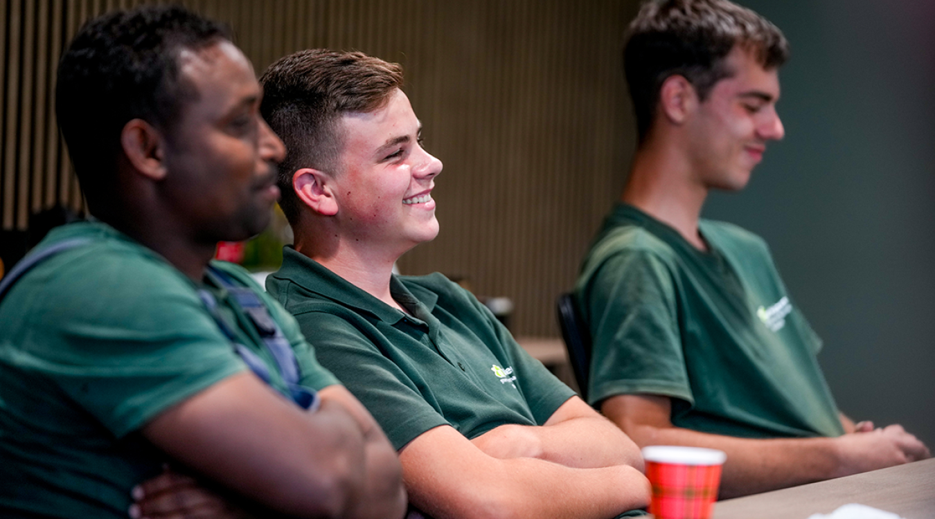 Diplomering bedrijfsopleiding Van Huizen Groenvoorziening